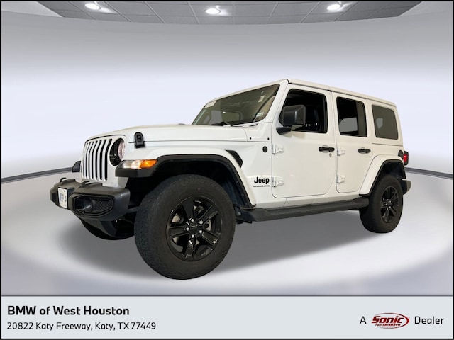 Used 2023 Jeep Wrangler 4-DOOR SAHARA 4X4 SUV for sale in Houston