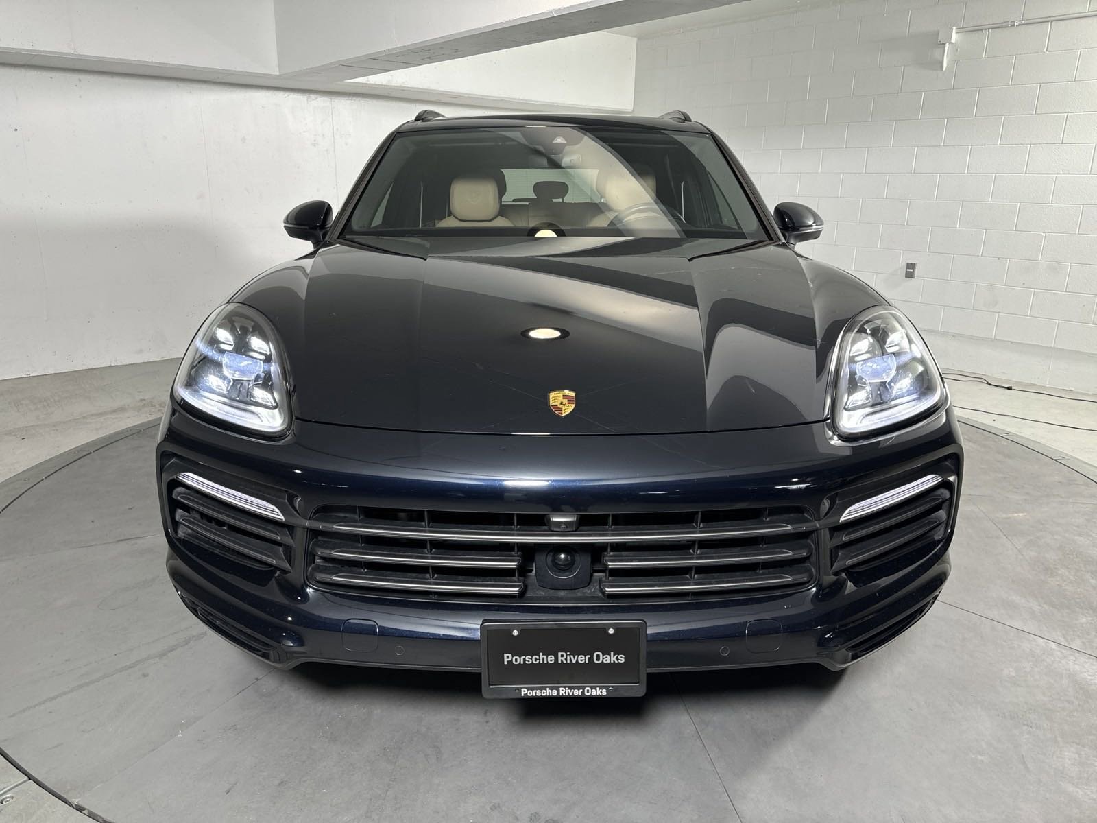 Certified 2023 Porsche Cayenne Platinum Edition with VIN WP1AB2AY4PDA14032 for sale in Houston, TX