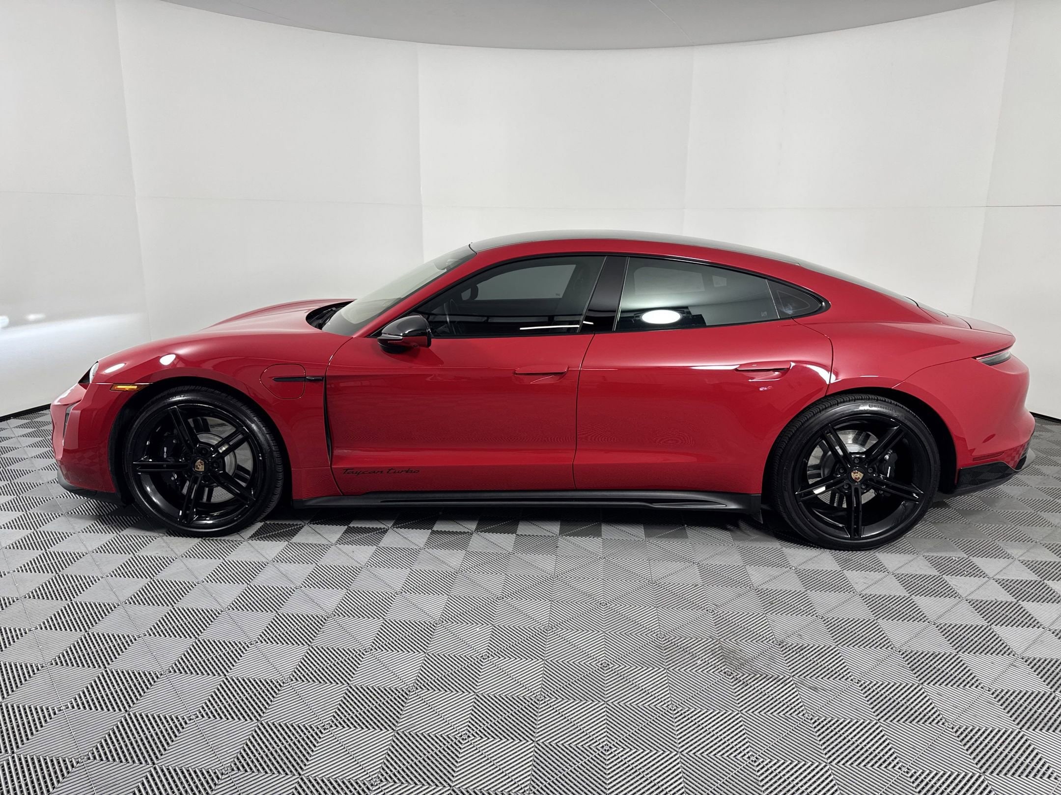 Certified 2021 Porsche Taycan Turbo with VIN WP0AC2Y19MSA63552 for sale in Houston, TX