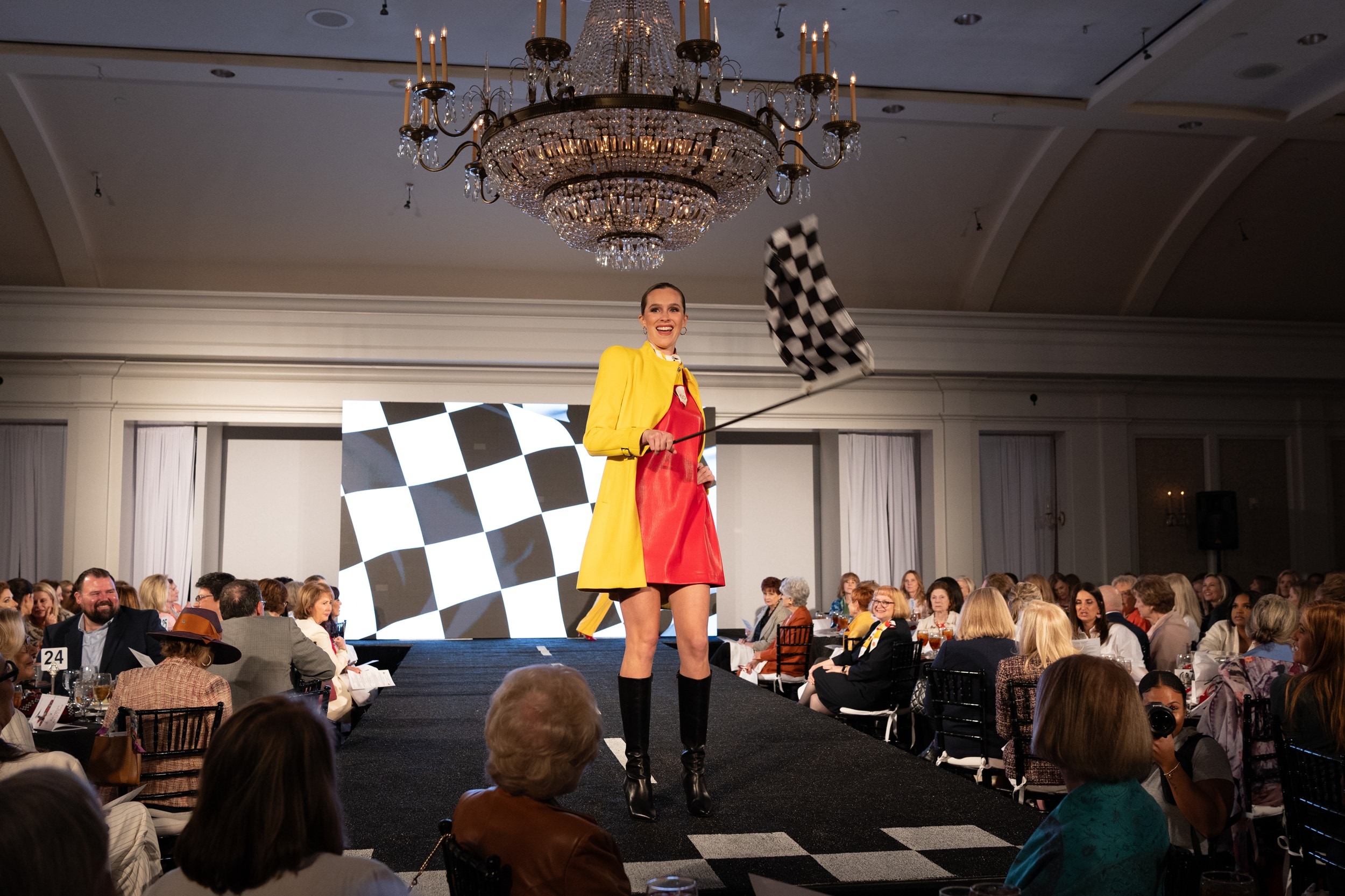 Fashion in the Fast Lane Luncheon Runway at the Fashion in the Fast Lane Luncheon