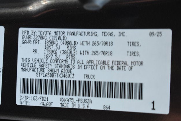 2026 Toyota Tundra SR5 - Photo 15