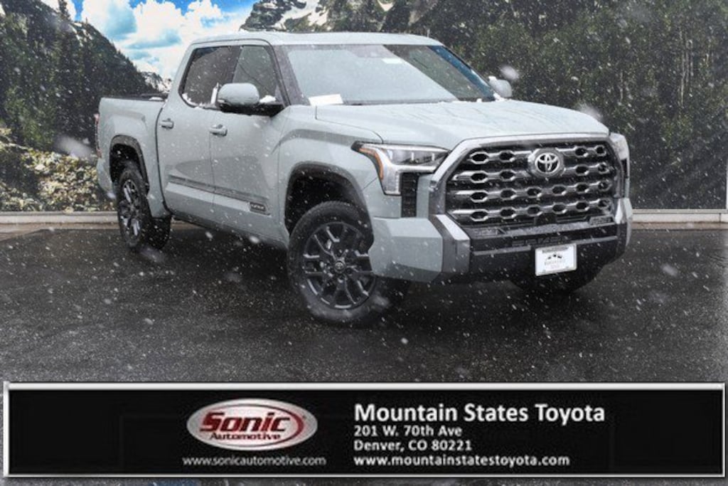 New 2026 Toyota Tundra Platinum Truck CrewMax