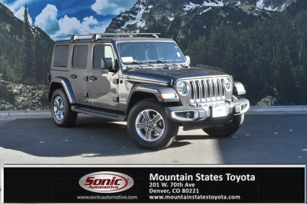 Used 2019 Jeep Wrangler Unlimited Sahara 4x4 SUV
