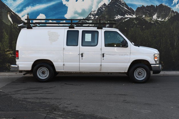 Used 2011 Ford E-Series Econoline Van Commercial with VIN 1FTNE1EW1BDA47320 for sale in Denver, CO