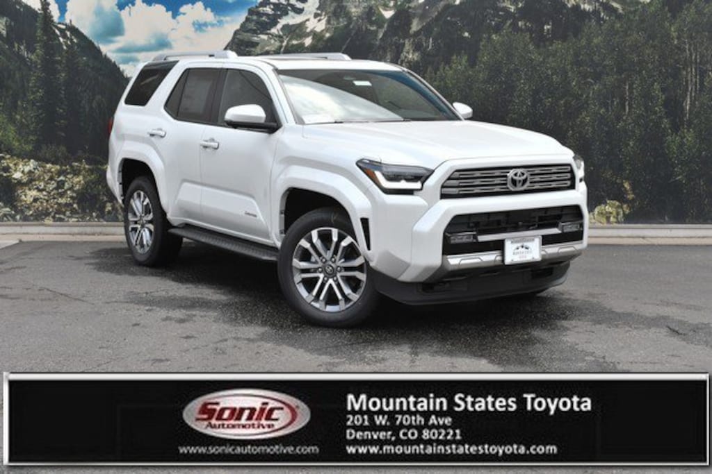 New 2026 Toyota 4Runner Limited SUV
