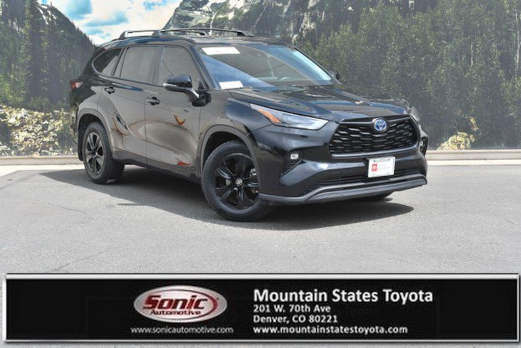 Certified 2024 Toyota Highlander Hybrid XLE Nightshade SUV