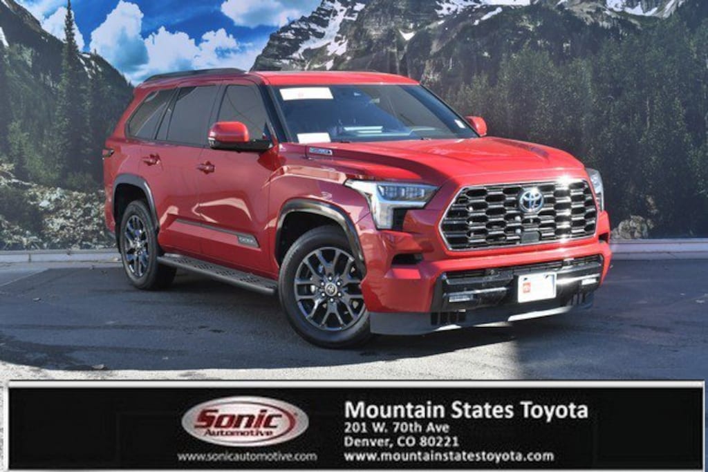 Used 2023 Toyota Sequoia Platinum SUV