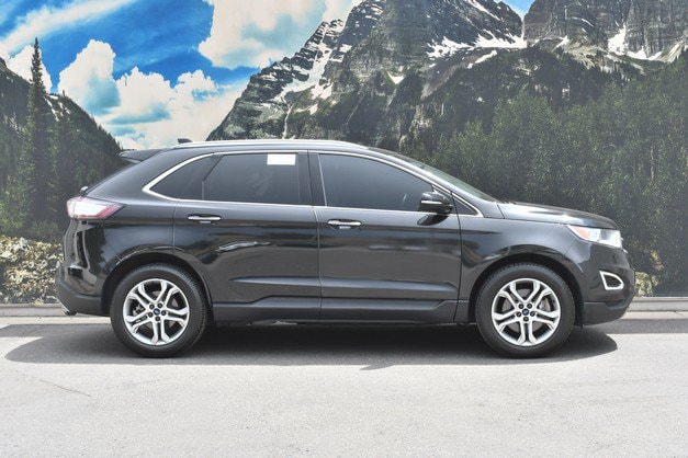 Used 2015 Ford Edge Titanium with VIN 2FMTK4K94FBB43675 for sale in Denver, CO