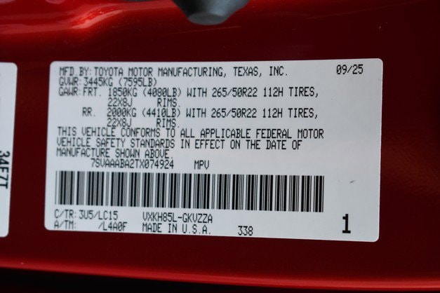 2026 Toyota Sequoia Capstone - Photo 18