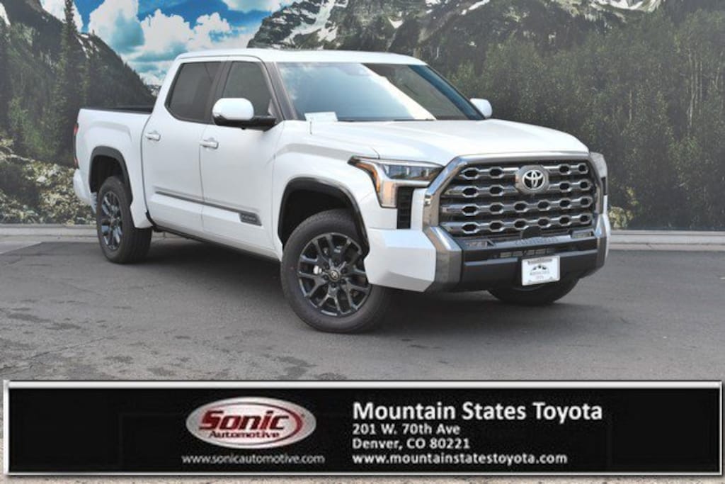 New 2026 Toyota Tundra Platinum Truck CrewMax