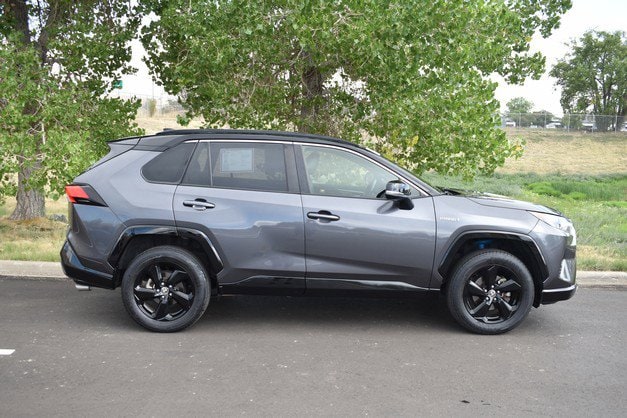 Certified 2020 Toyota RAV4 XSE with VIN JTME6RFV9LJ001206 for sale in Denver, CO