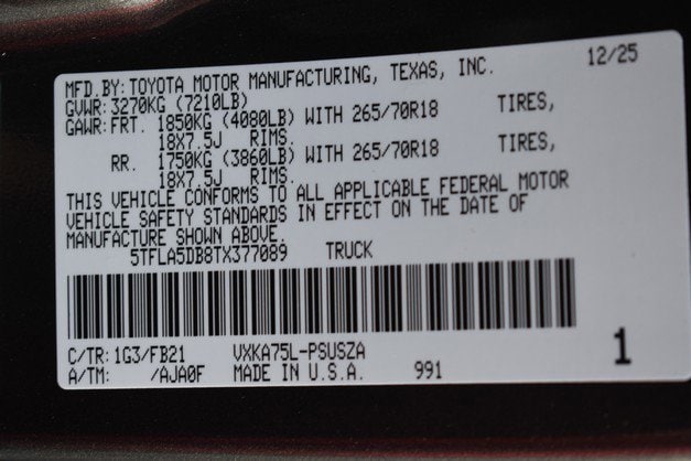 2026 Toyota Tundra SR5 - Photo 15