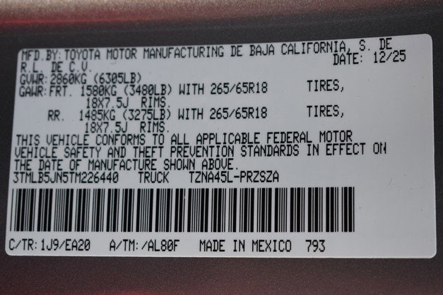 2026 Toyota Tacoma TRD Off Road - Photo 17