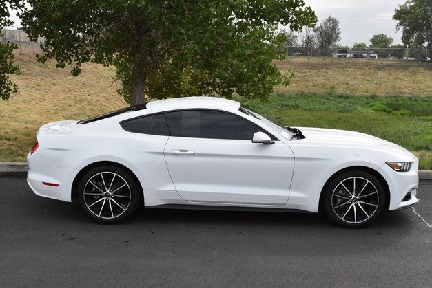 Used 2017 Ford Mustang EcoBoost with VIN 1FA6P8TH6H5309790 for sale in Denver, CO