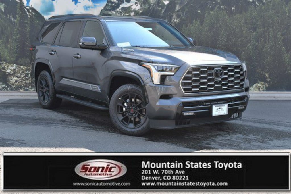 New 2026 Toyota Sequoia Platinum SUV