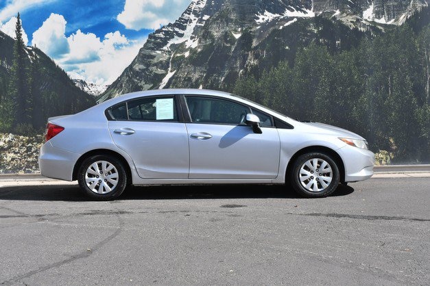 Used 2012 Honda Civic LX with VIN 19XFB2F54CE380913 for sale in Denver, CO