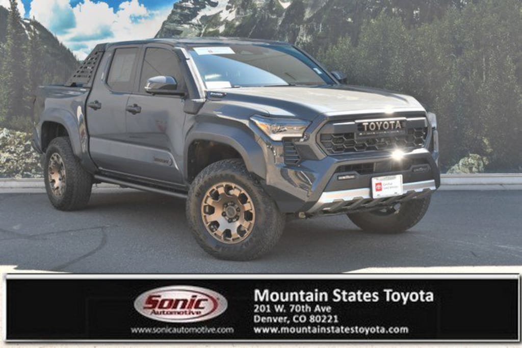 Certified 2024 Toyota Tacoma i-FORCE MAX Trailhunter Truck Double Cab