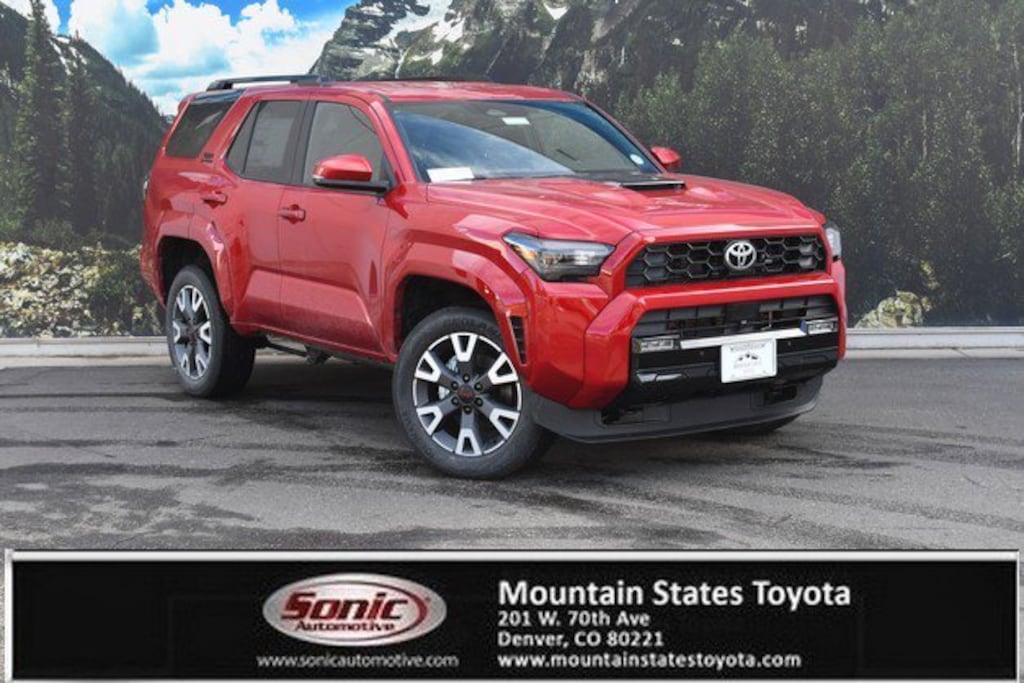 New 2026 Toyota 4Runner TRD Sport SUV