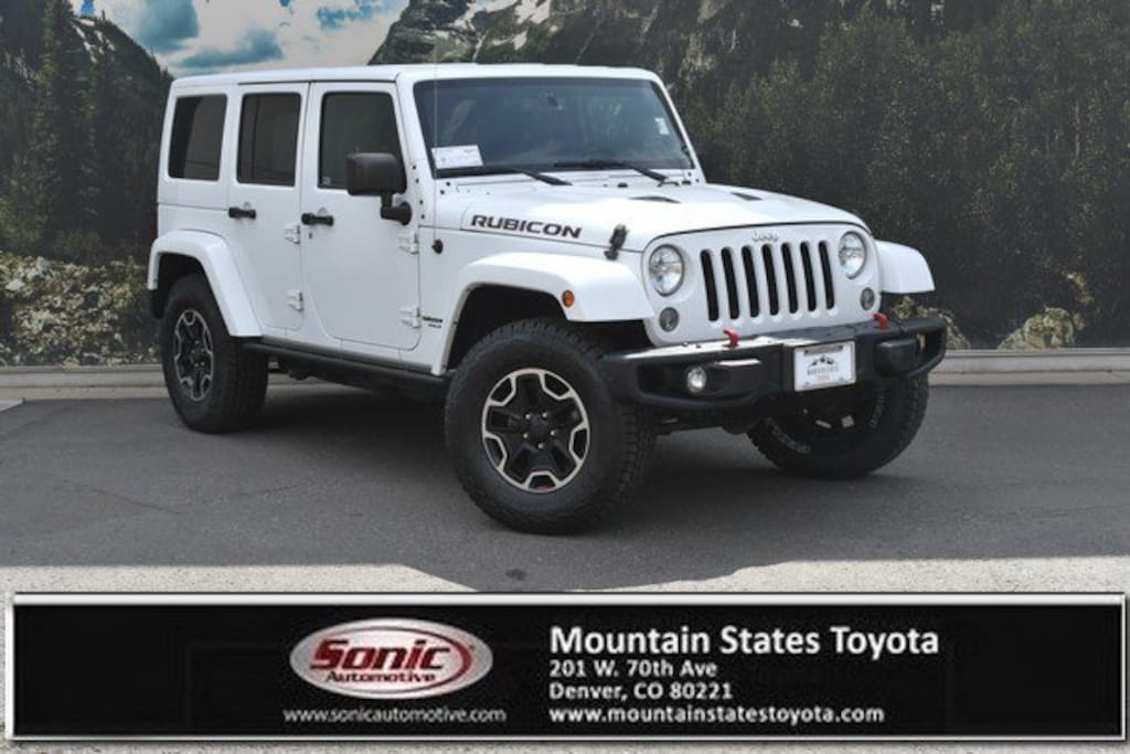 Used 2016 Jeep Wrangler JK Unlimited Rubicon 4x4 SUV