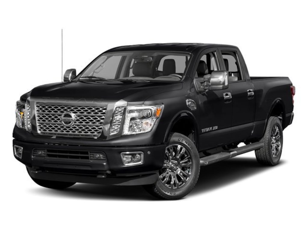 Used 2017 Nissan Titan XD Platinum Reserve Diesel Truck Crew Cab