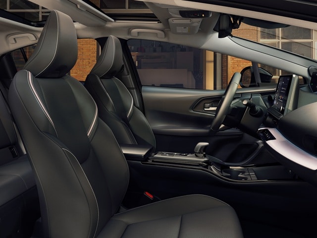 Prius XLE driver and passenger
interior