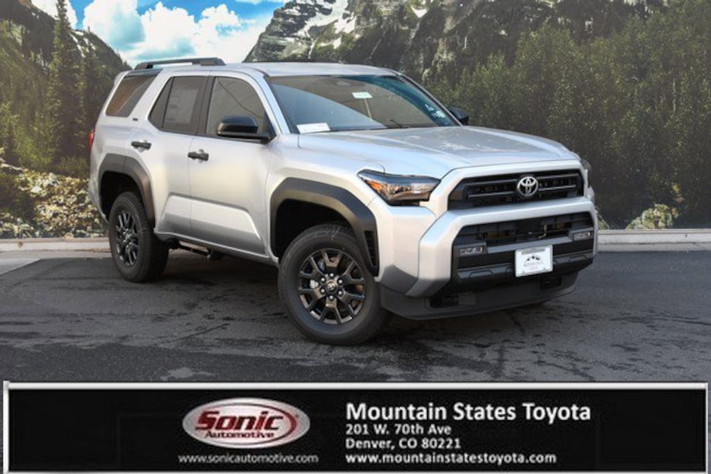 New 2025 Toyota 4Runner SR5 SUV