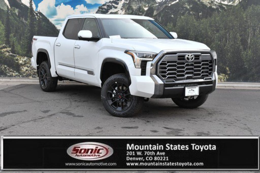 New 2026 Toyota Tundra Platinum Truck CrewMax