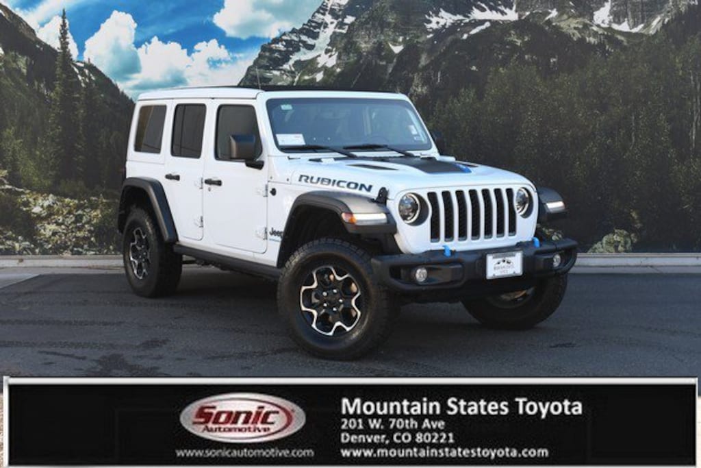 Used 2023 Jeep Wrangler 4xe Rubicon SUV