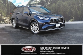 Used 2023 Toyota Highlander Hybrid Platinum SUV in Denver
