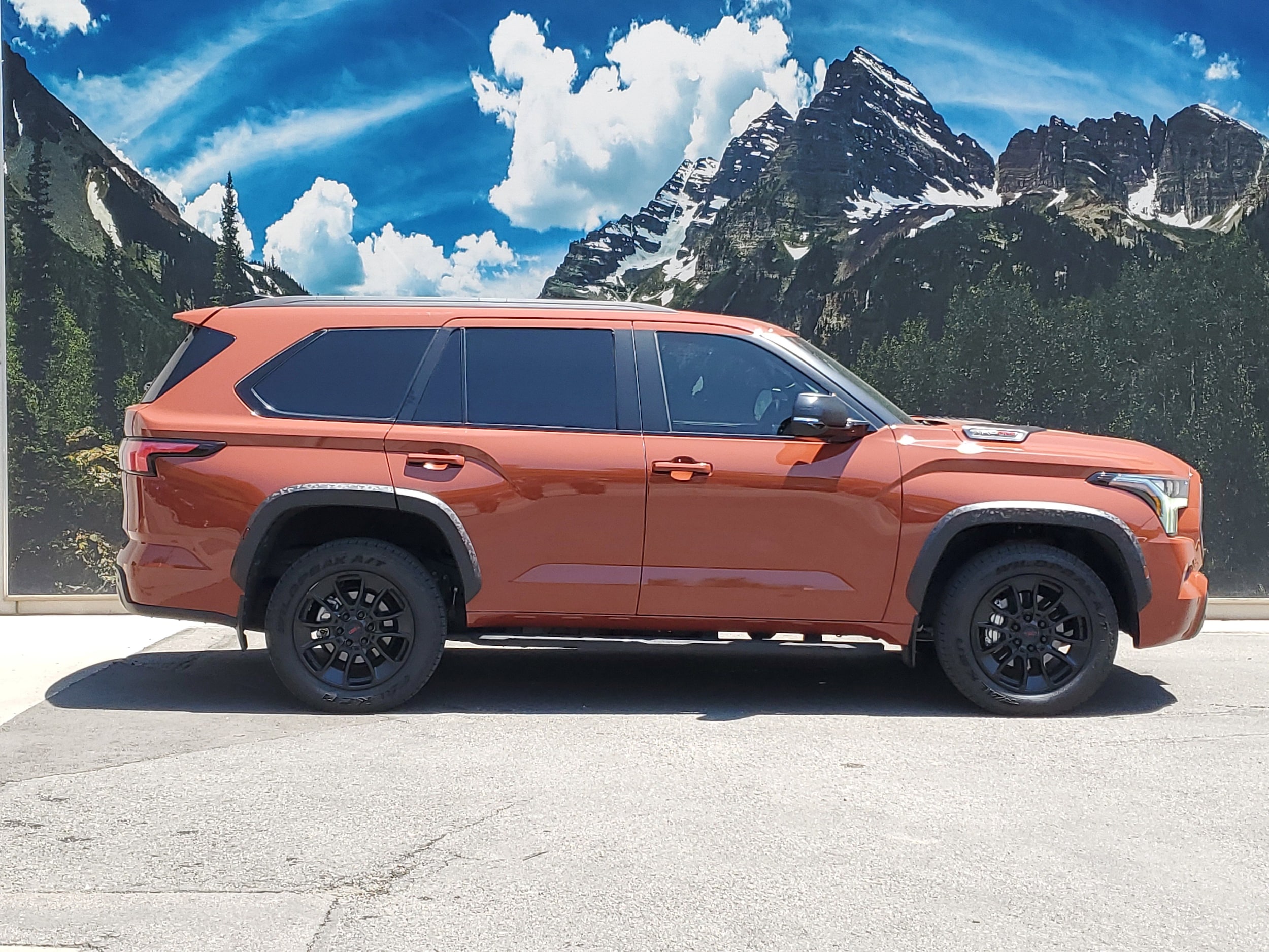 Certified 2024 Toyota Sequoia TRD Pro with VIN 7SVAAABA0RX040277 for sale in Denver, CO