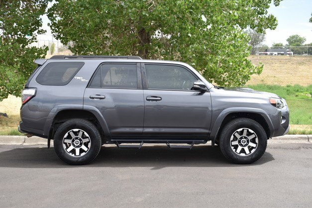 Certified 2019 Toyota 4Runner TRF Off-Road Premium with VIN JTEBU5JRXK5658174 for sale in Denver, CO