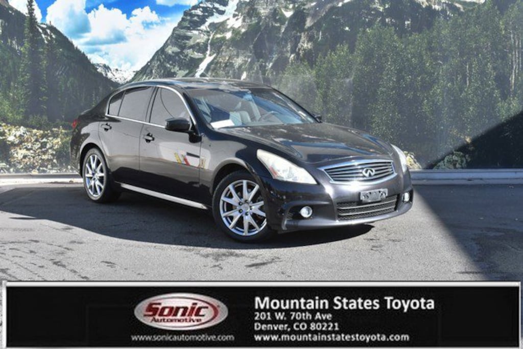 Used 2013 INFINITI G37x Base Sedan