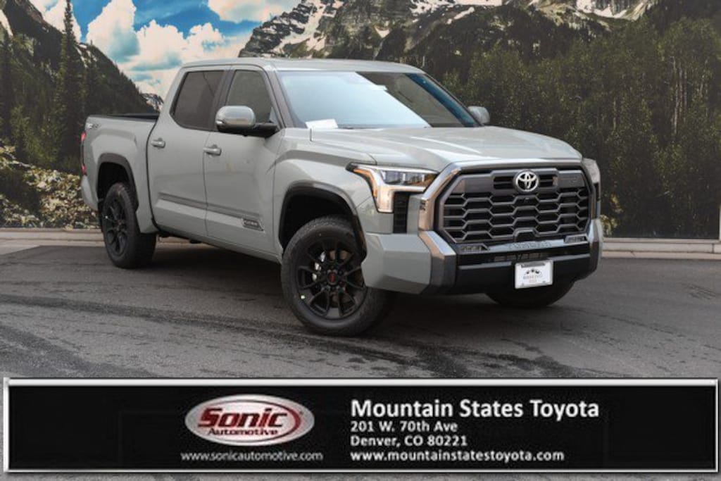 New 2026 Toyota Tundra Platinum Truck CrewMax