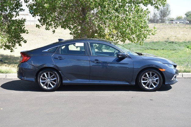 Used 2019 Honda Civic EX with VIN 19XFC1F34KE012493 for sale in Denver, CO