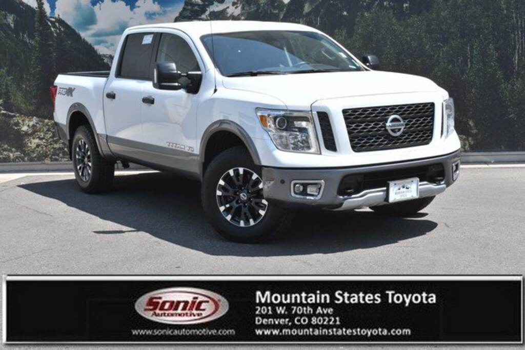 Used 2018 Nissan Titan PRO-4X Truck Crew Cab