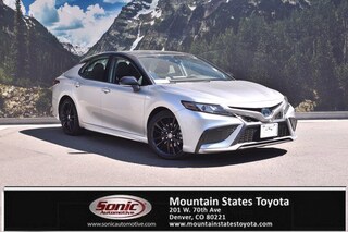 Used 2021 Toyota Camry Hybrid XSE Sedan in Denver