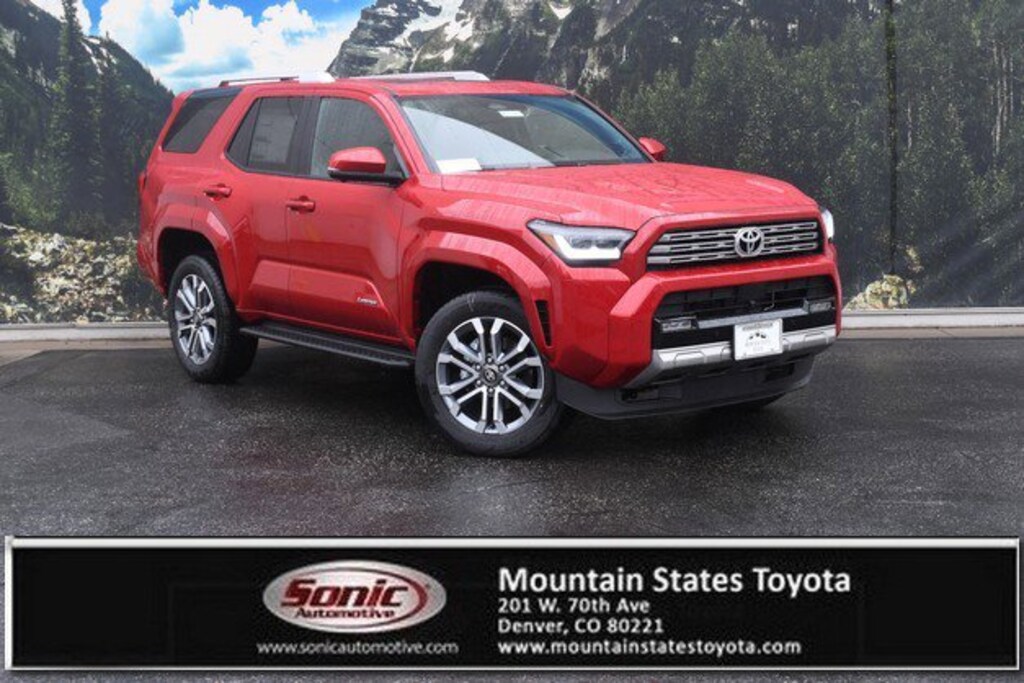 New 2026 Toyota 4Runner Limited SUV