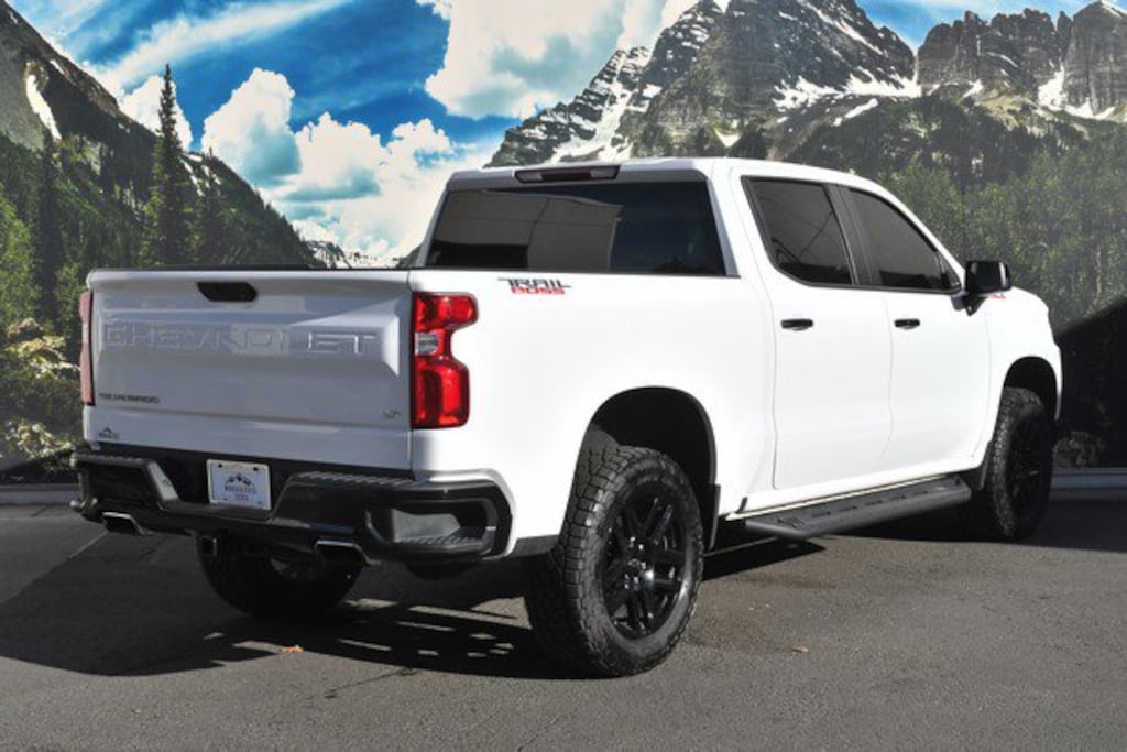 Used 2021 Chevrolet Silverado 1500 LT Trail Boss Truck Crew Cab