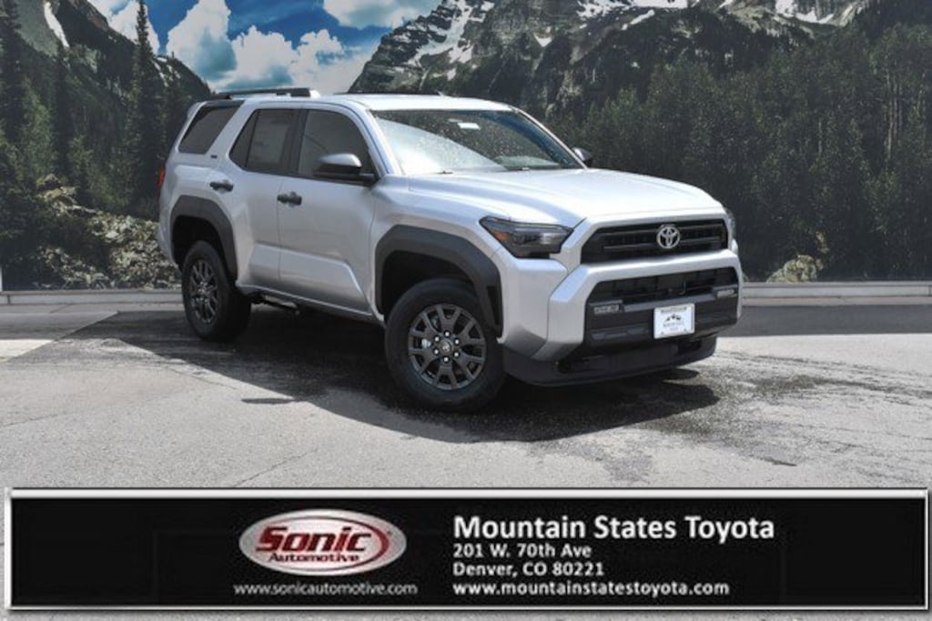 New 2026 Toyota 4Runner SR5 SUV