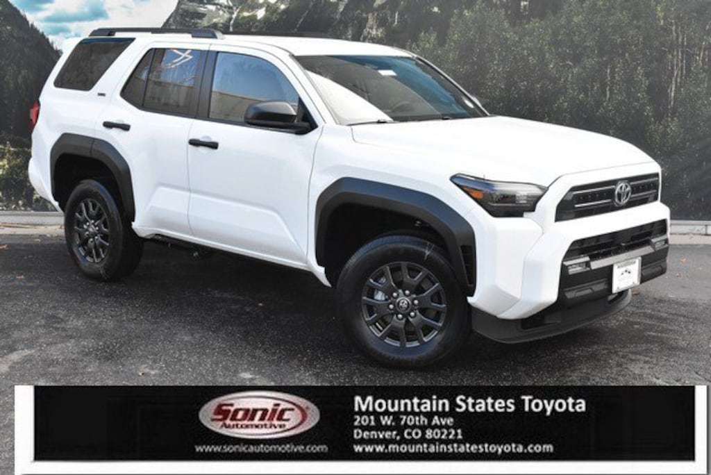 New 2025 Toyota 4Runner SR5 SUV