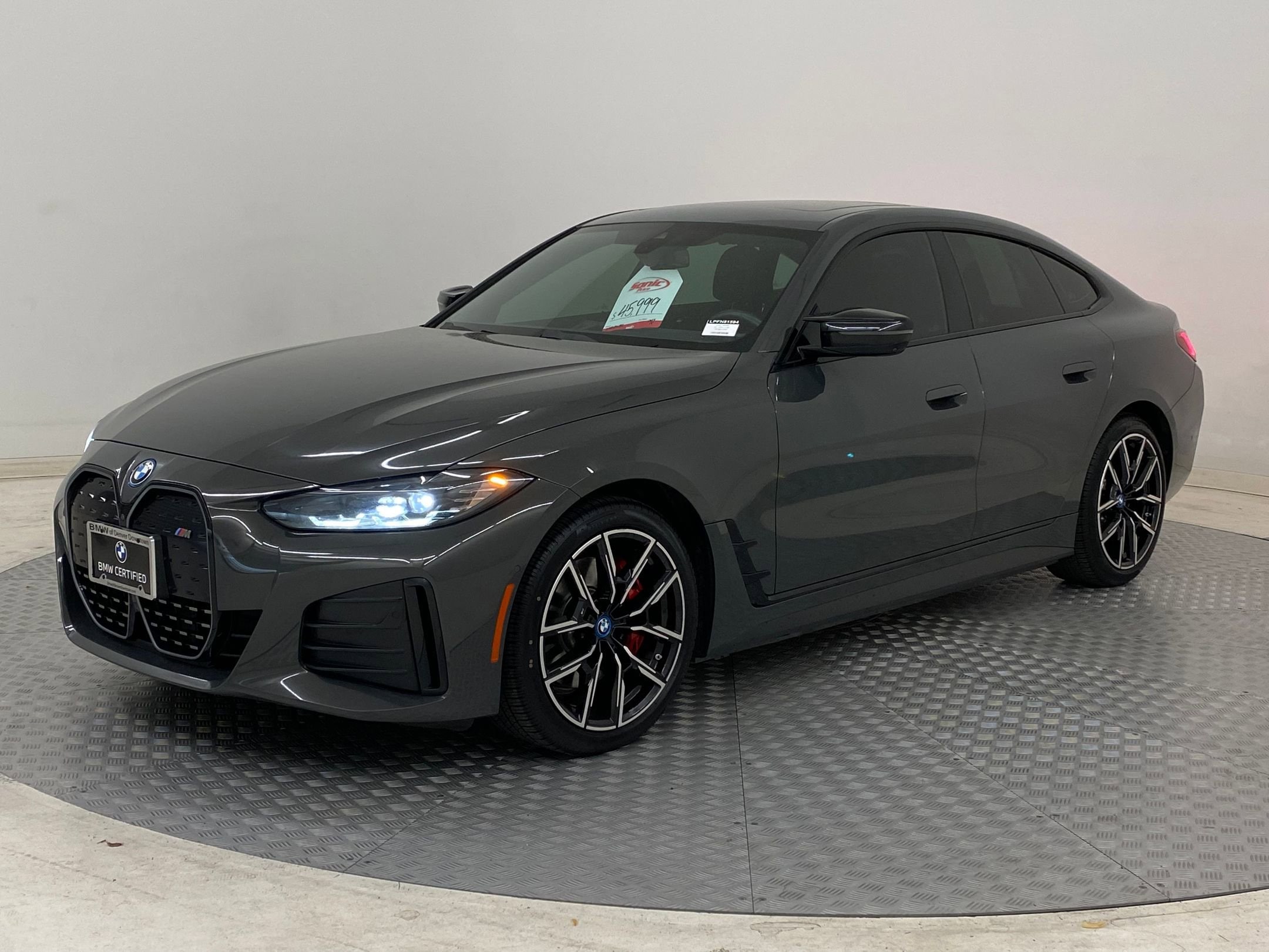 Certified 2023 BMW i4 Base with VIN WBY33AW0XPFN81594 for sale in Denver, CO