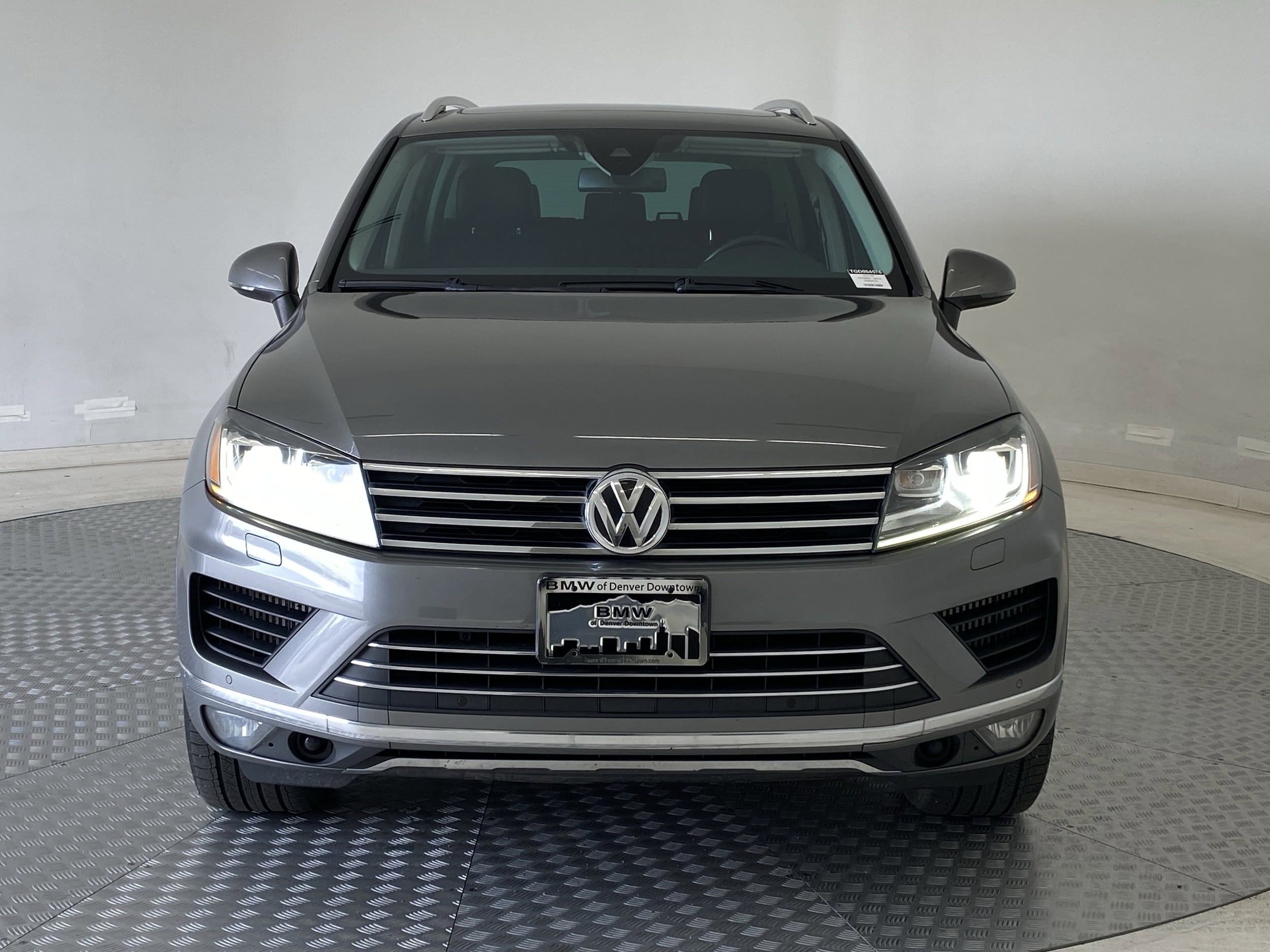 Used 2016 Volkswagen Touareg Lux with VIN WVGEP9BP7GD004576 for sale in Denver, CO