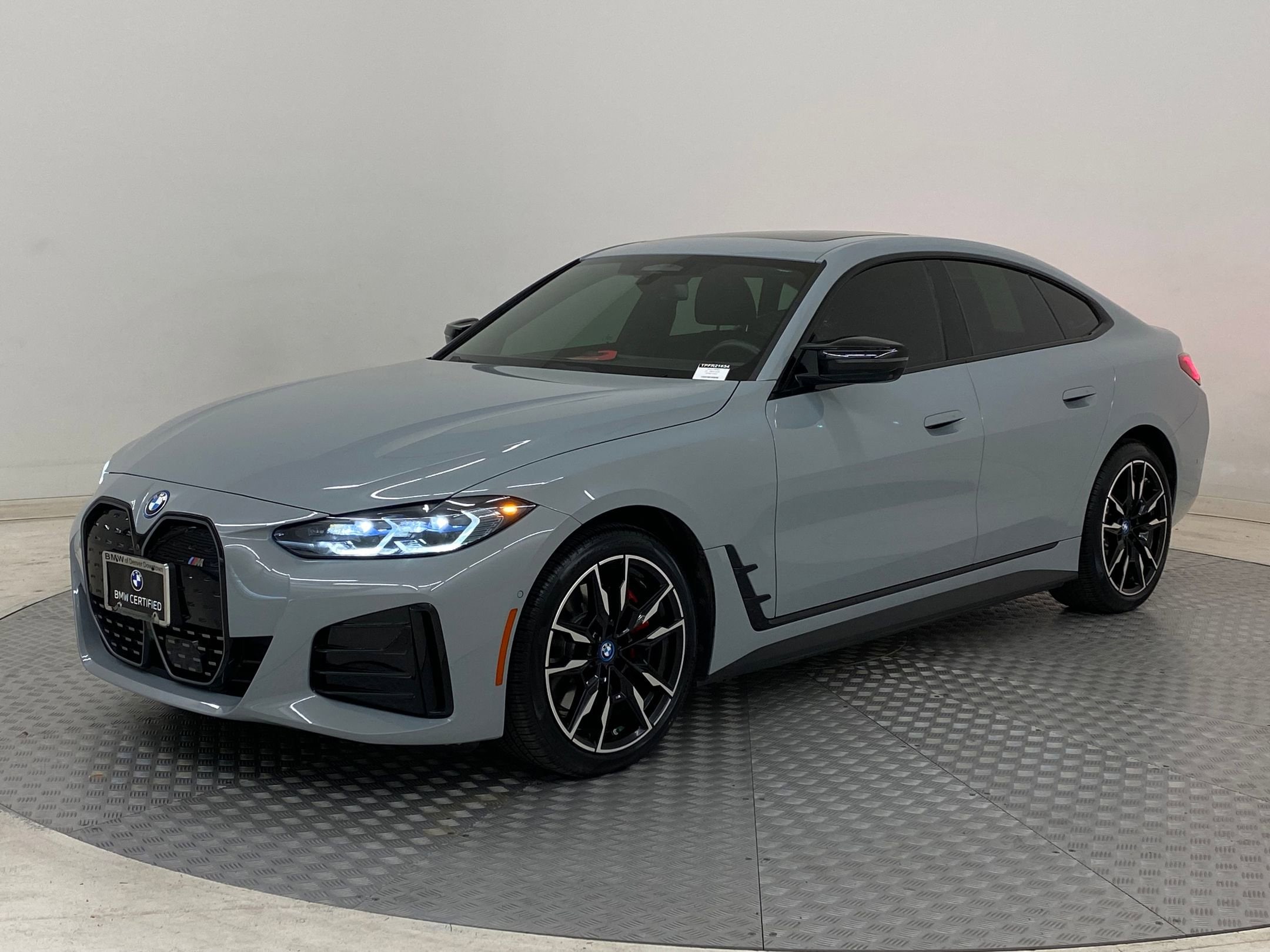 Certified 2023 BMW i4 Base with VIN WBY33AW05PFR21654 for sale in Denver, CO