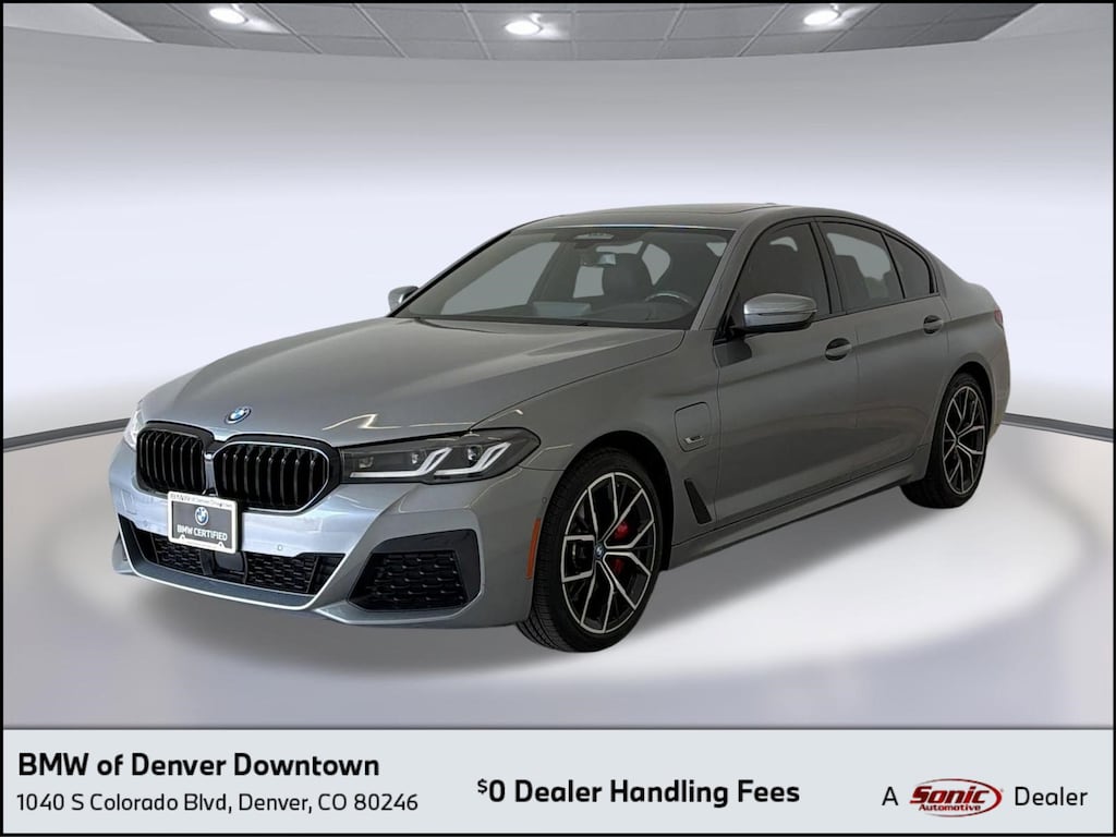Certified 2023 BMW 530e Sedan