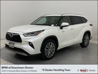 Used 2021 Toyota Highlander Hybrid Hybrid Platinum SUV in Denver