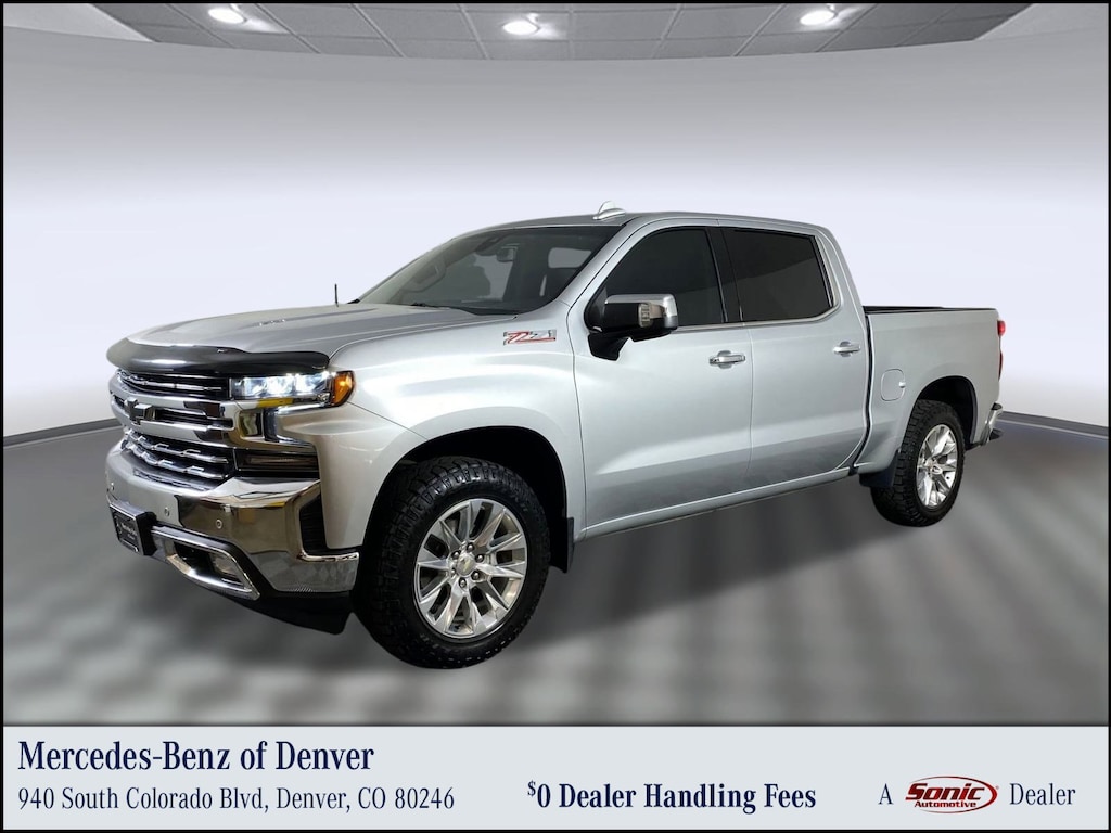 Used 2021 Chevrolet Silverado 1500 LTZ Truck Crew Cab