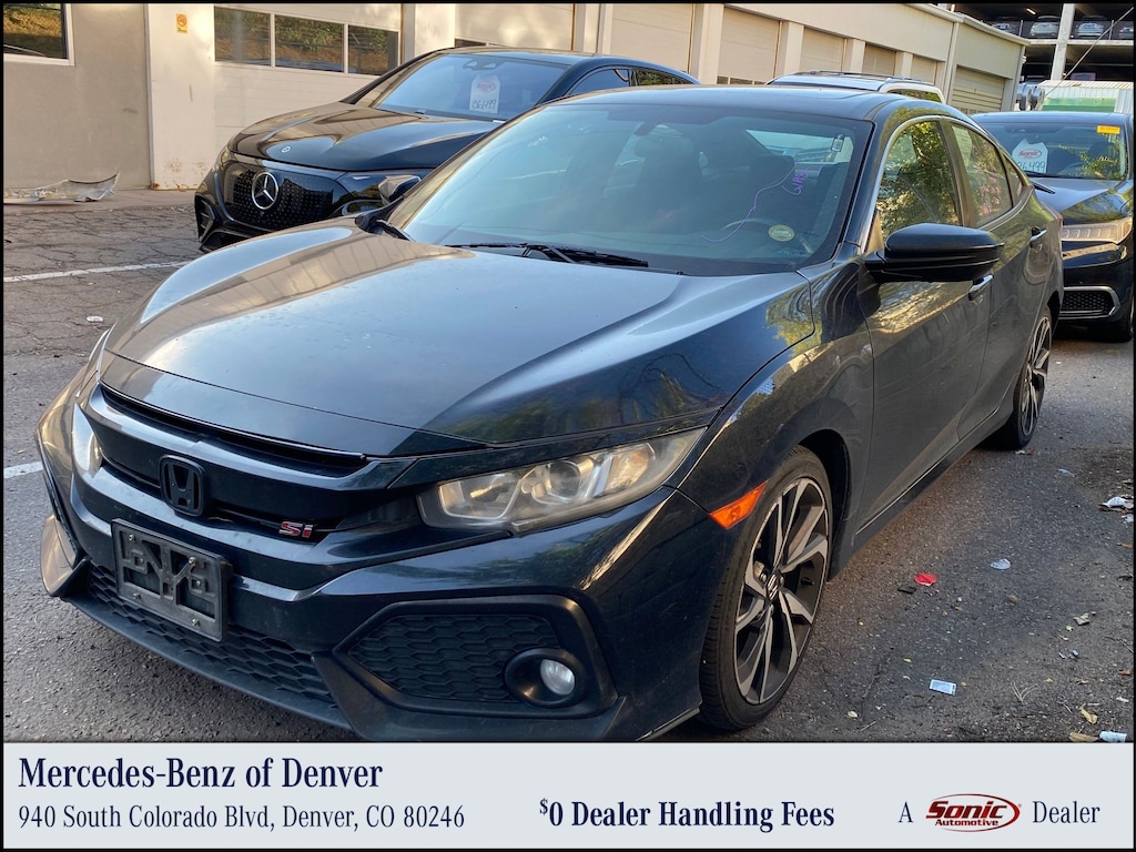 Used 2018 Honda Civic Si Sedan Manual w/High Performance Tires Sedan