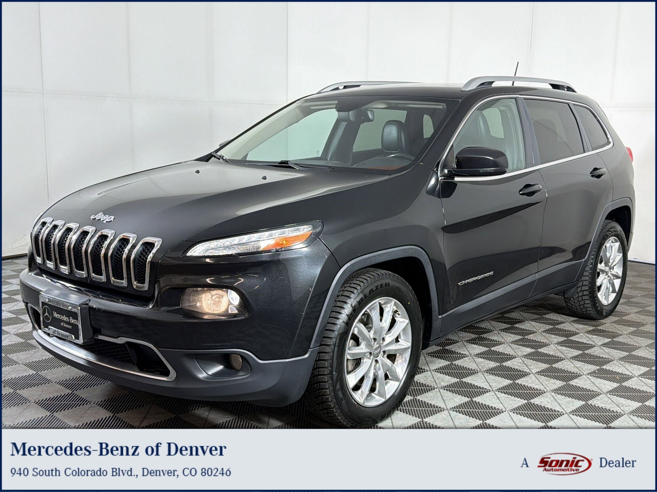 Used 2016 Jeep Cherokee Limited with VIN 1C4PJLDB0GW247843 for sale in Denver, CO