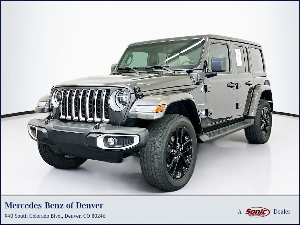 Used 2021 Jeep Wrangler 4xe Sahara Convertible