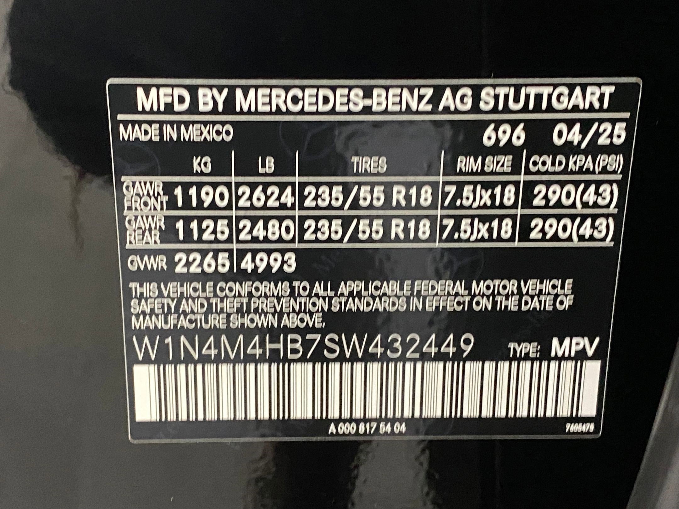 2025 Mercedes-Benz GLB Base - Photo 20